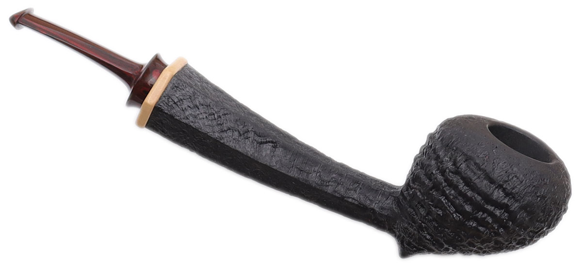 Il Cerchio Sandblasted Paneled Shank Acorn with Boxwood