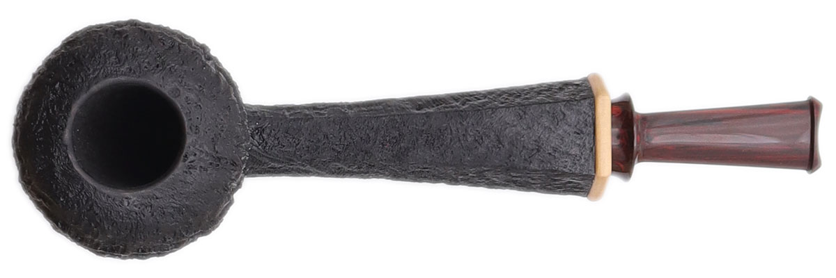 Il Cerchio Sandblasted Paneled Shank Acorn with Boxwood