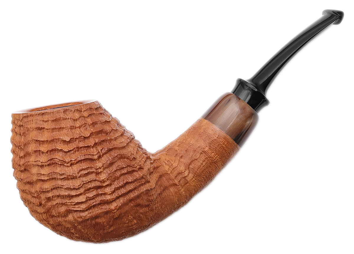 Il Cerchio Sandblasted Natural Bent Brandy with Horn