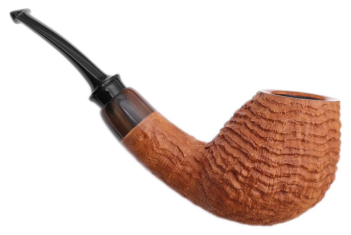 Il Cerchio Sandblasted Natural Bent Brandy with Horn