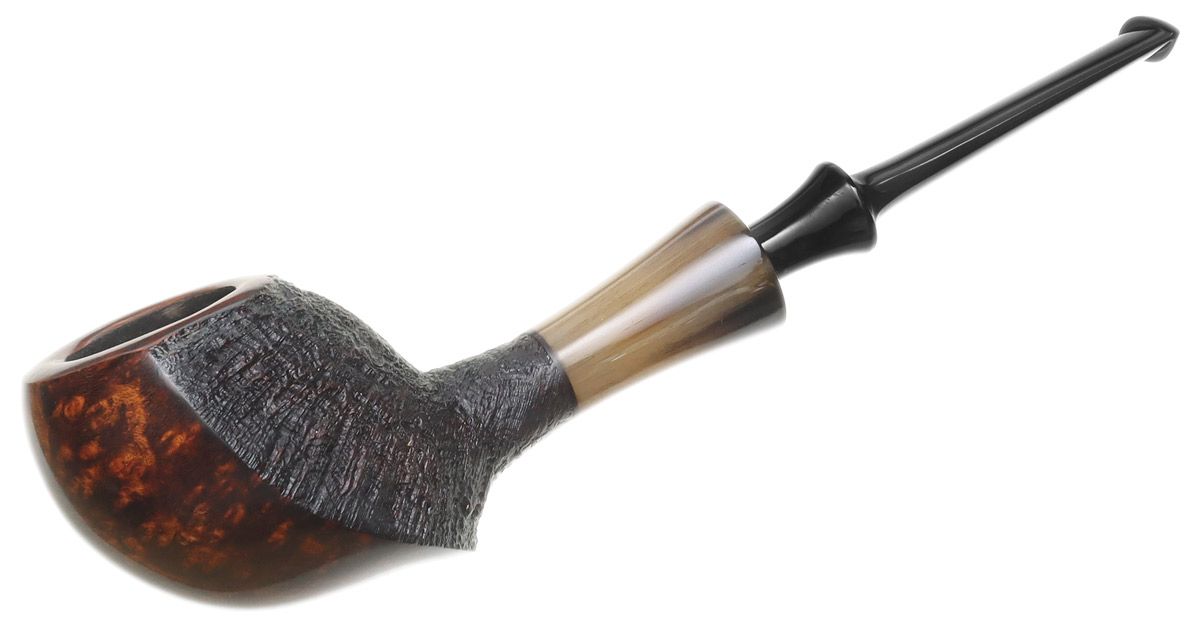 Trey Rice Partially Sandblasted Sphinx with Horn