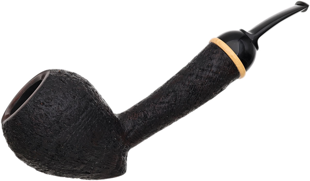 Trey Rice Sandblasted Sitting Fig with Boxwood