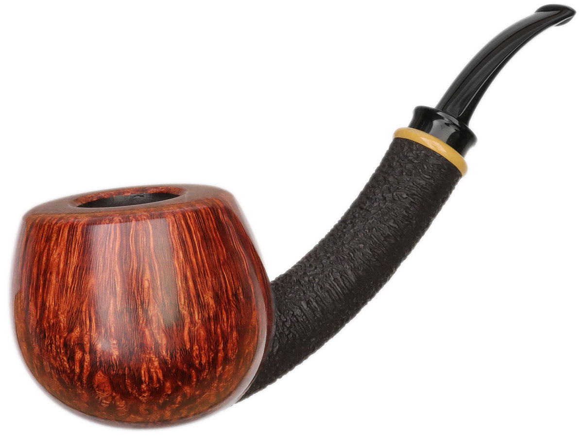 Wandi Riyadi Partially Rusticated Bent Apple with Boxwood (6010)
