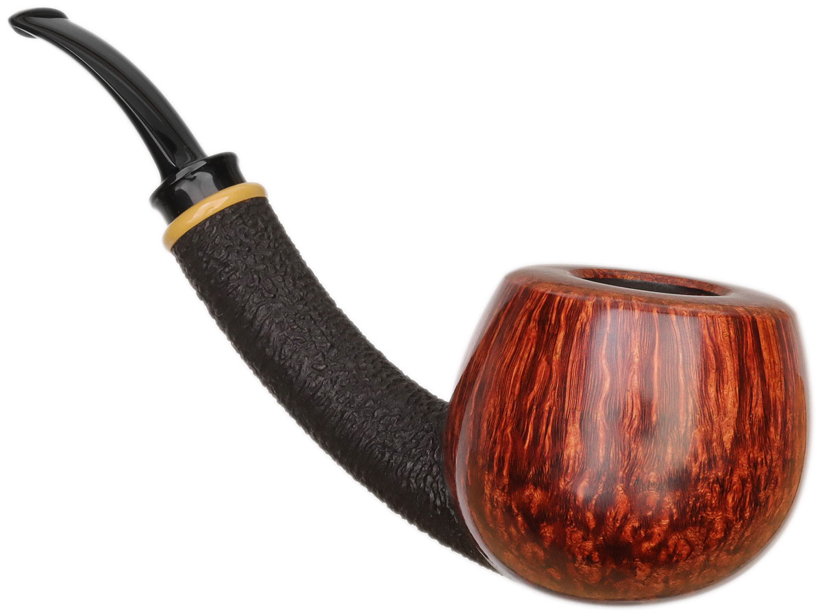 Wandi Riyadi Partially Rusticated Bent Apple with Boxwood (6010)