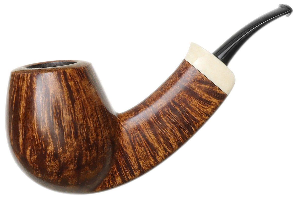 Wandi Riyadi Smooth Bent Billiard with Ivorite