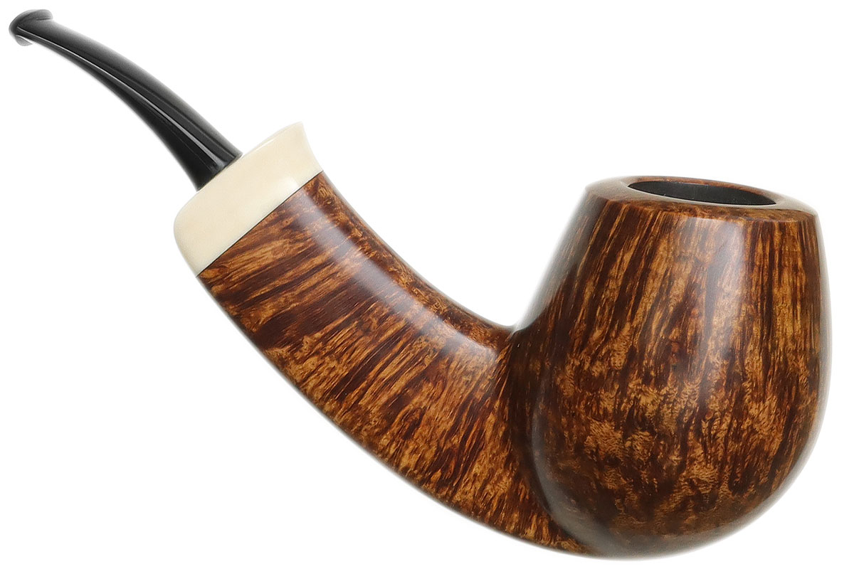 Wandi Riyadi Smooth Bent Billiard with Ivorite