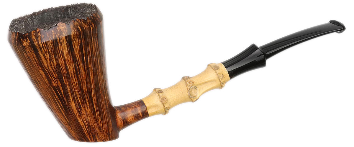 Wandi Riyadi Smooth Bent Dublin Sitter with Bamboo