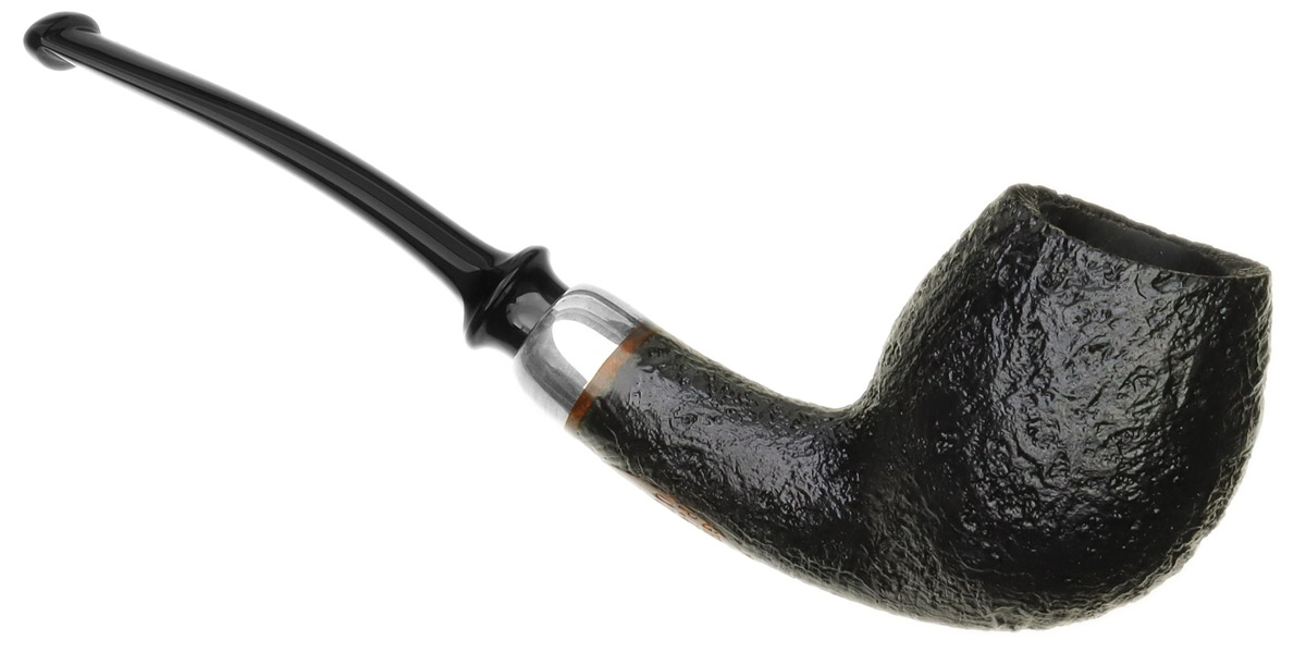 GH Zhang Dark Sandblasted Bent Egg with Silver (Ping Zhan) (06) (2023)