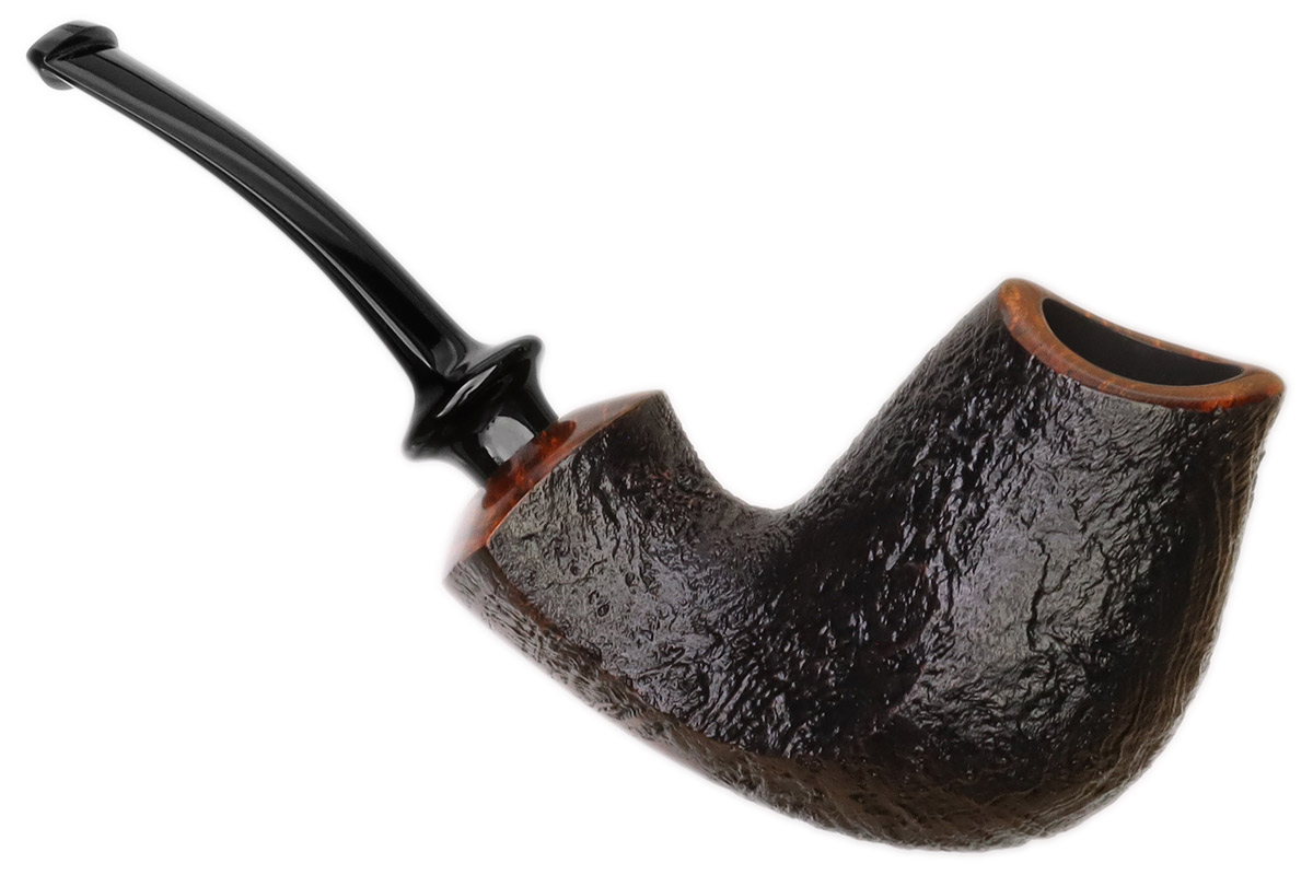 GH Zhang Dark Sandblasted Bent Brandy (Ping Zhan) (11) (2024)