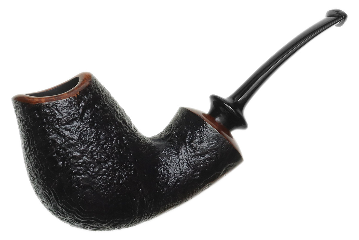 GH Zhang Dark Sandblasted Bent Brandy (Ping Zhan) (11) (2024)