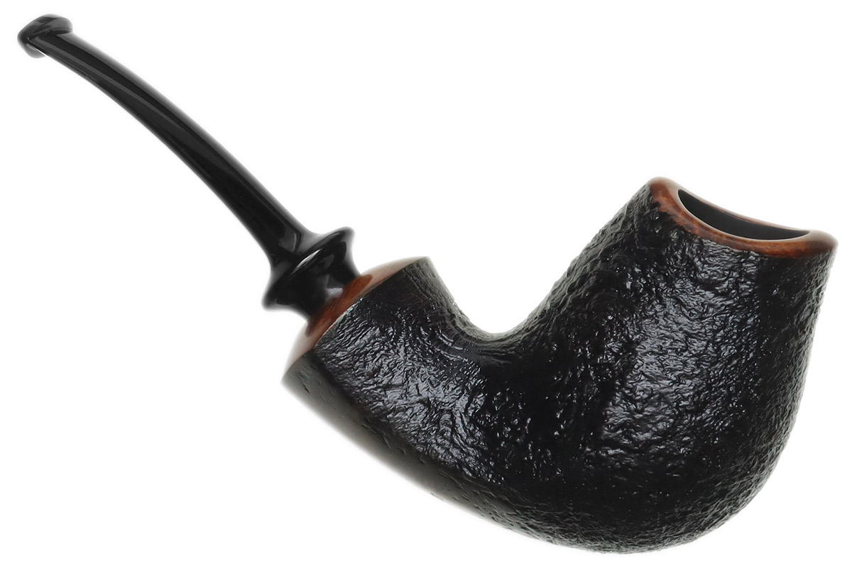 GH Zhang Dark Sandblasted Bent Brandy (Ping Zhan) (11) (2024)