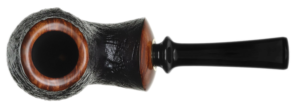 GH Zhang Dark Sandblasted Bent Brandy (Ping Zhan) (11) (2024)