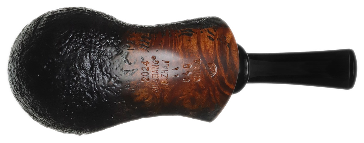 GH Zhang Dark Sandblasted Bent Brandy (Ping Zhan) (11) (2024)