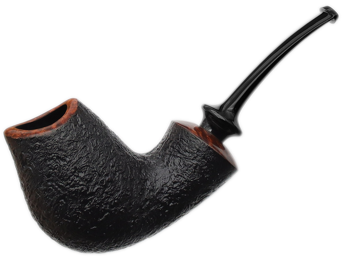 GH Zhang Dark Sandblasted Bent Brandy (Ping Zhan) (11) (2024)