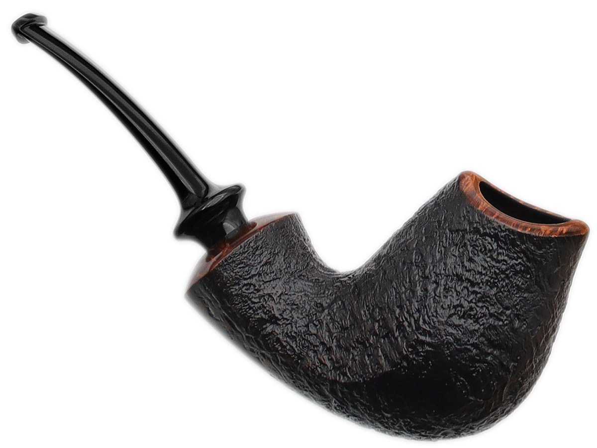 GH Zhang Dark Sandblasted Bent Brandy (Ping Zhan) (11) (2024)