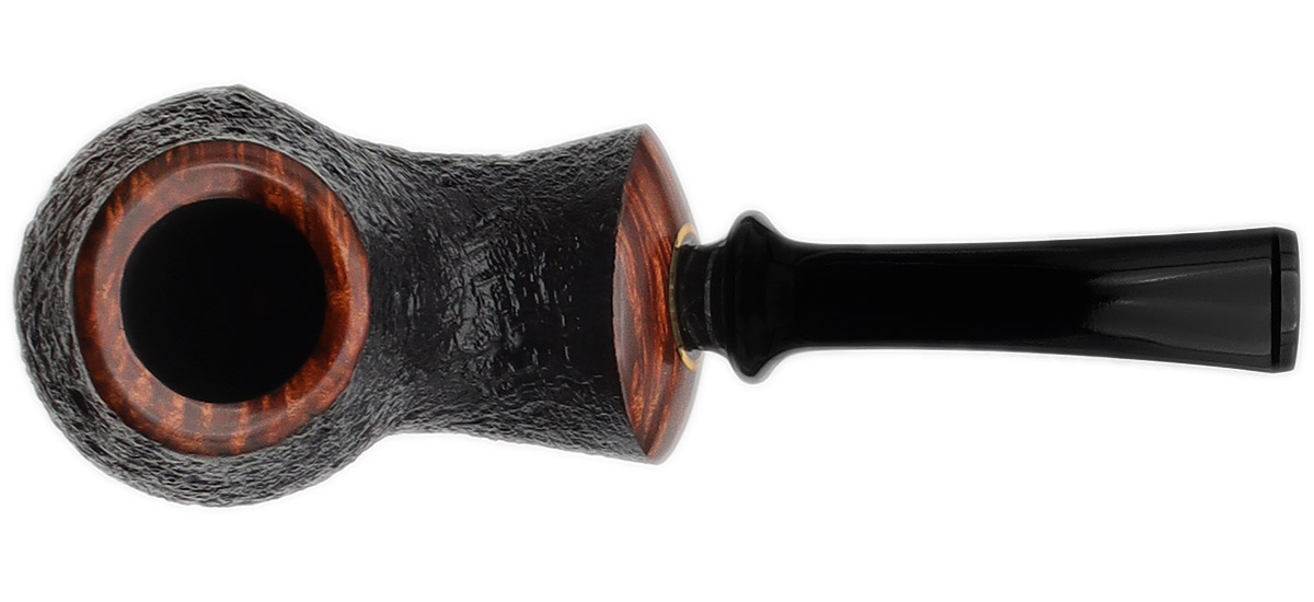 GH Zhang Dark Sandblasted Bent Brandy (Ping Zhan) (11) (2024)
