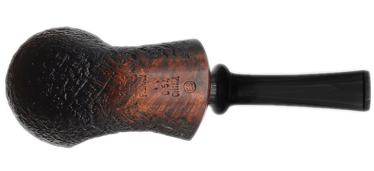 GH Zhang Dark Sandblasted Bent Brandy (Ping Zhan) (11) (2024)