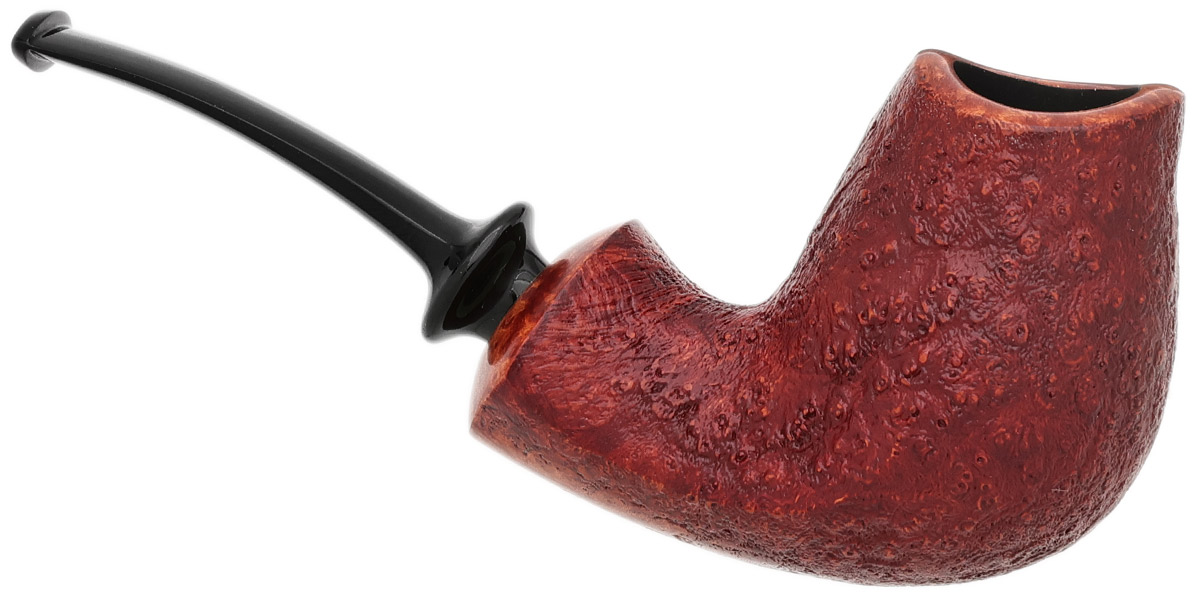GH Zhang Red Sandblasted Bent Brandy (Ping Zhan) (11) (2024)