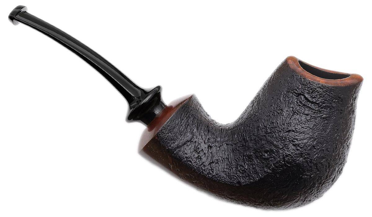 GH Zhang Dark Sandblasted Bent Brandy (Ping Zhan) (11) (2024)