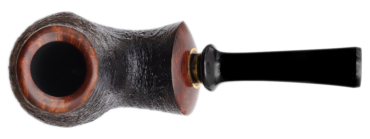 GH Zhang Dark Sandblasted Bent Brandy (Ping Zhan) (11) (2024)