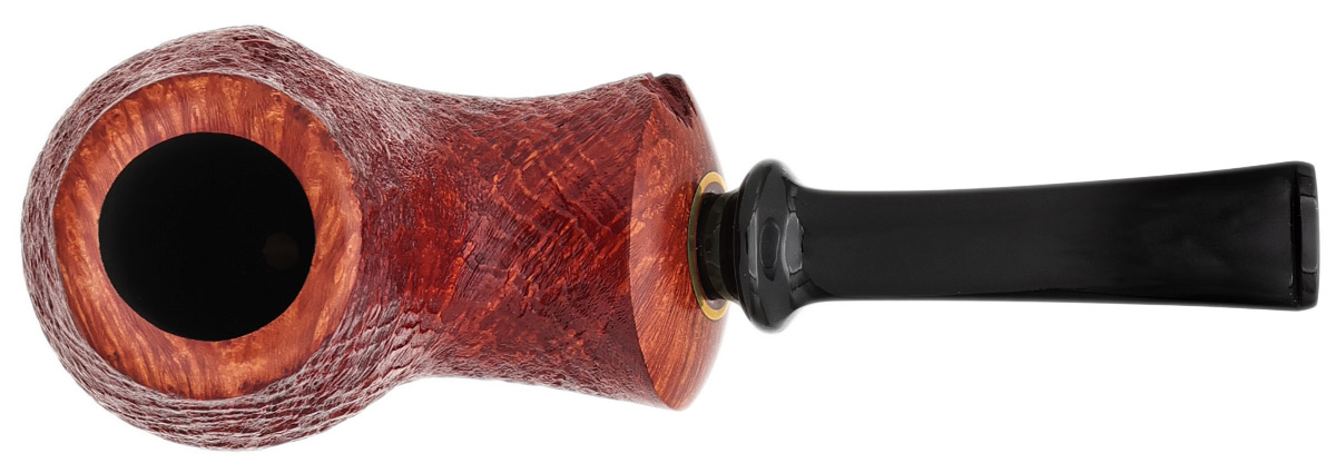 GH Zhang Red Sandblasted Bent Brandy (Ping Zhan) (11) (2024)