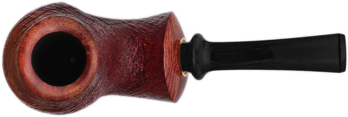 GH Zhang Red Sandblasted Bent Brandy (Ping Zhan) (11) (2024)