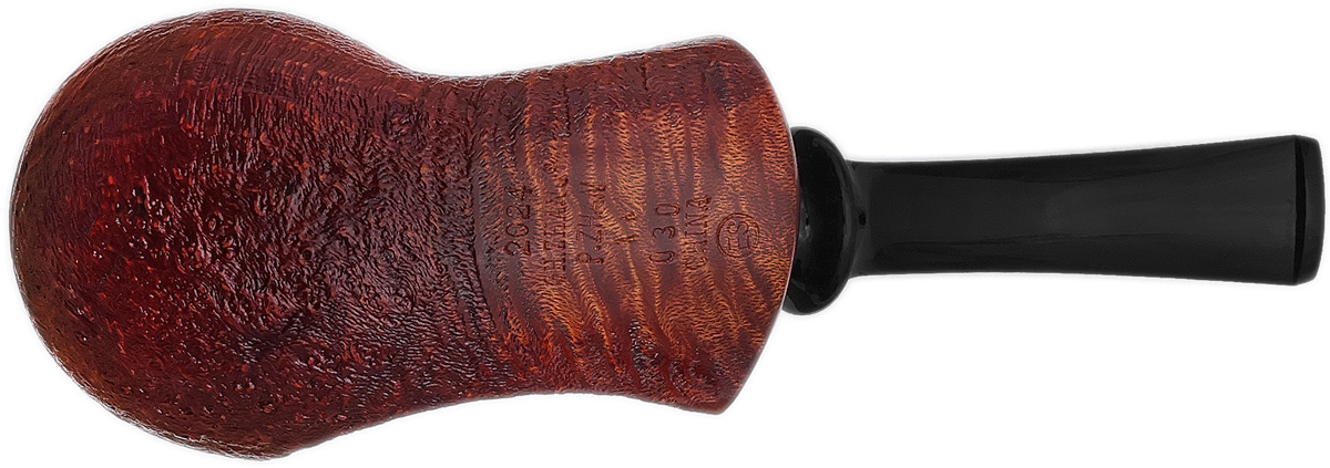 GH Zhang Red Sandblasted Bent Brandy (Ping Zhan) (11) (2024)
