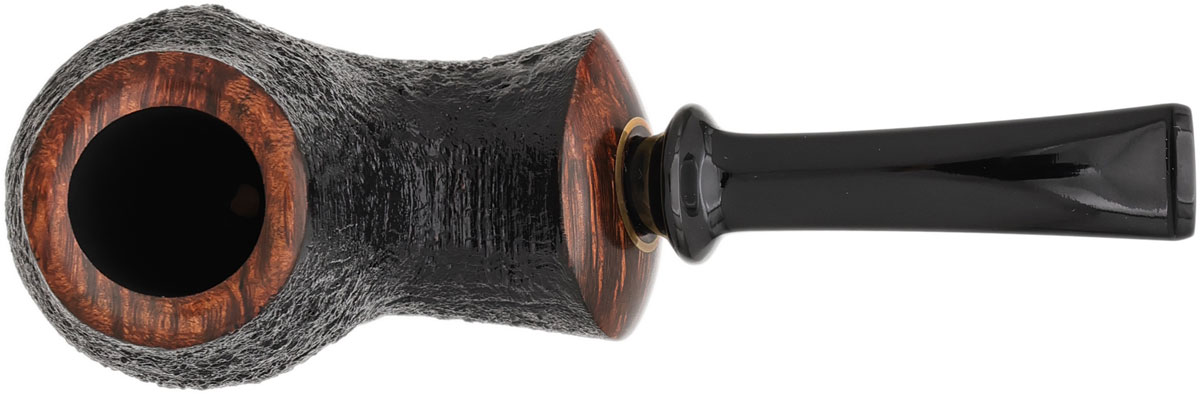 GH Zhang Dark Sandblasted Bent Brandy (Ping Zhan) (11) (2024)