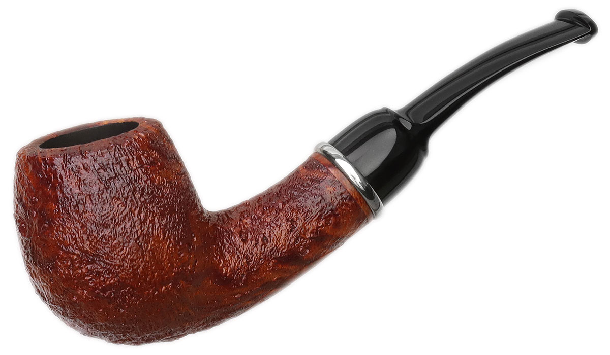 GH Zhang Sanblasted Bent Apple with Silver (Ping Zhan) (08) (2023)