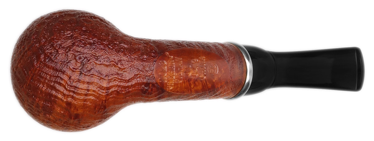GH Zhang Contrast Sandblasted Bent Apple with Silver (Ping Zhan) (08) (2023)