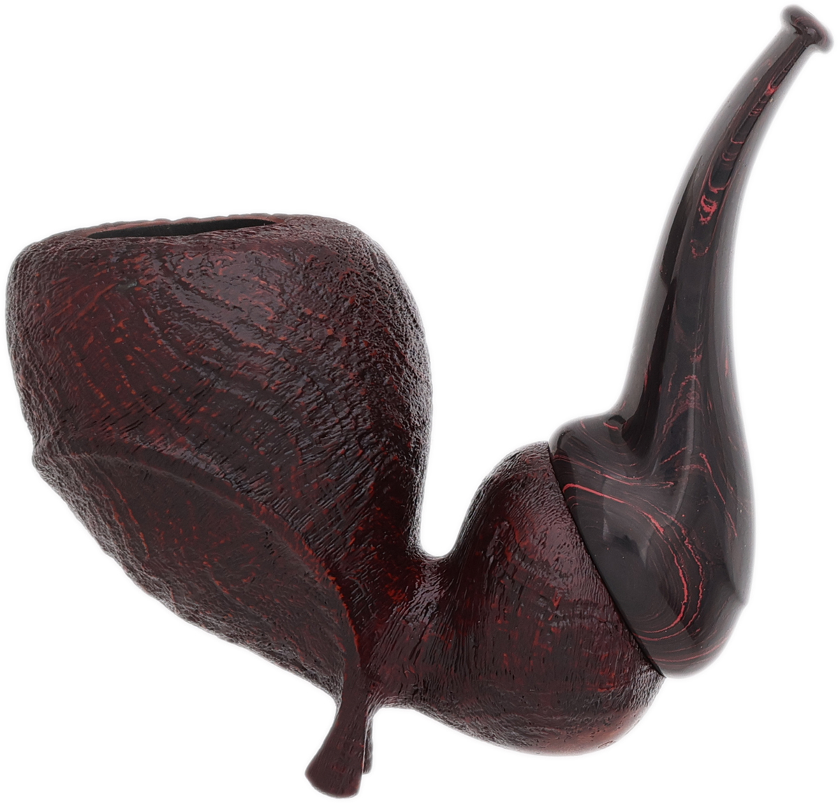 GH Zhang Red Sandblasted Freehand Sitter (Boris Starkov) (03) (2025)