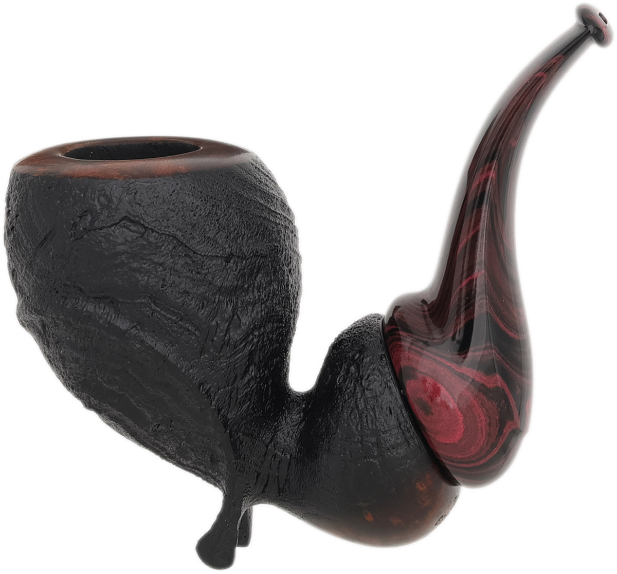 GH Zhang Dark Sandblasted Freehand Sitter (Boris Starkov) (03) (2024)