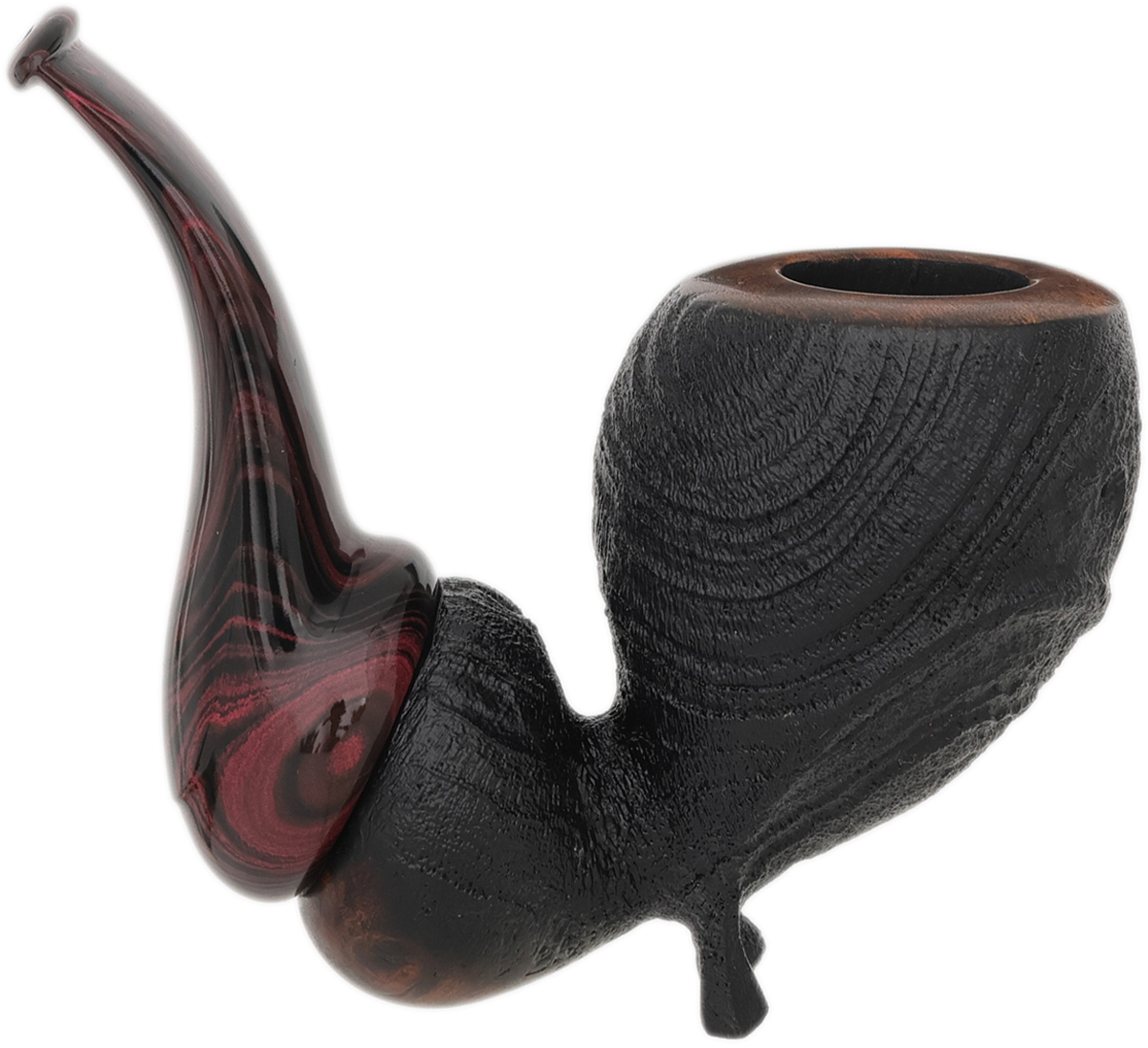 GH Zhang Dark Sandblasted Freehand Sitter (Boris Starkov) (03) (2024)