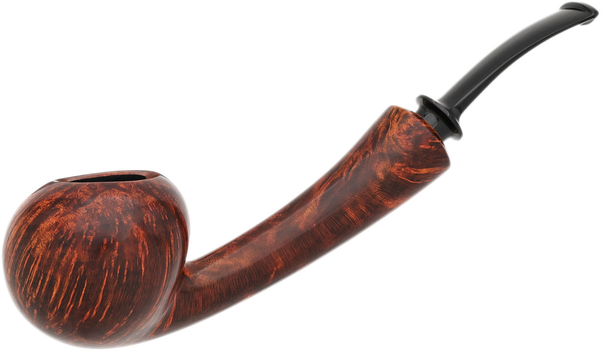 GH Zhang Smooth Long Shank Bent Apple (David Huber) (06) (2025)