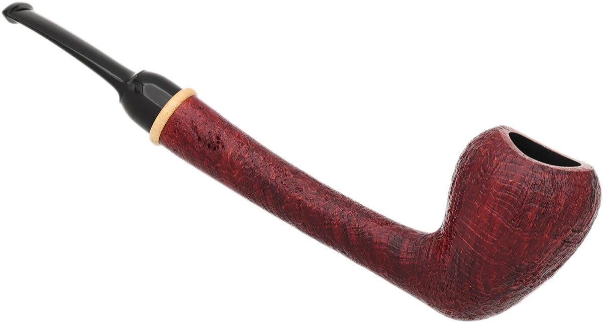 GH Zhang Red Sandblasted Long Shank Acorn with Boxwood (Ping Zhan) (16) (2025)