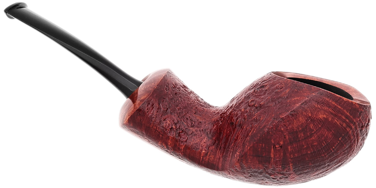 GH Zhang Red Sandblasted Freehand (Brighton James) (01) (2024)