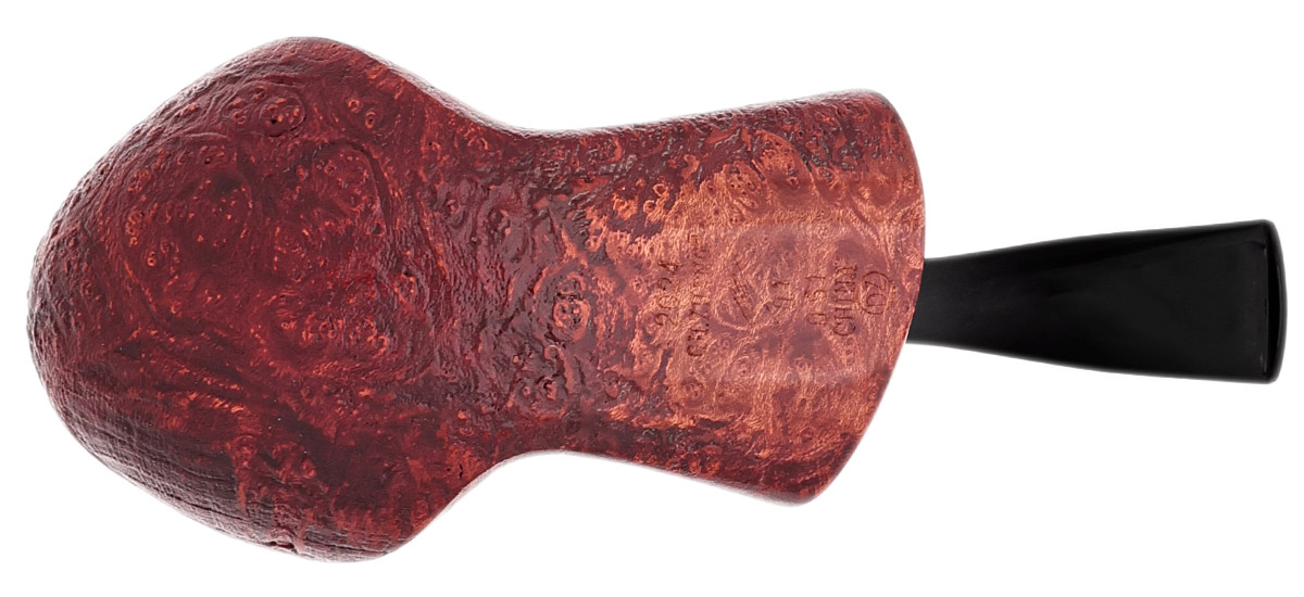 GH Zhang Red Sandblasted Freehand (Brighton James) (01) (2024)
