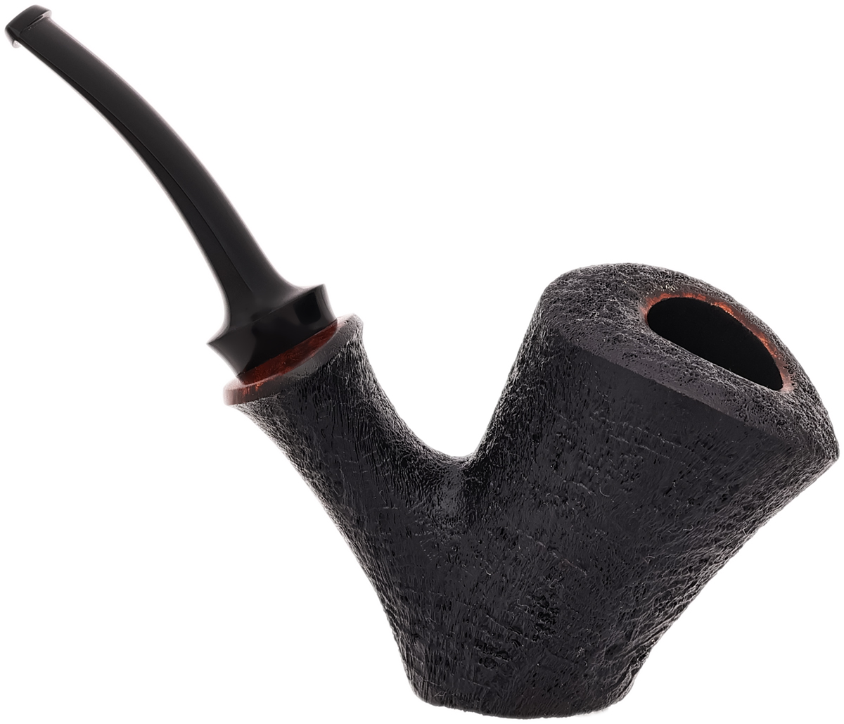 GH Zhang Dark Sandblasted Bent Dublin Sitter (Jared Coles) (01) (2025)