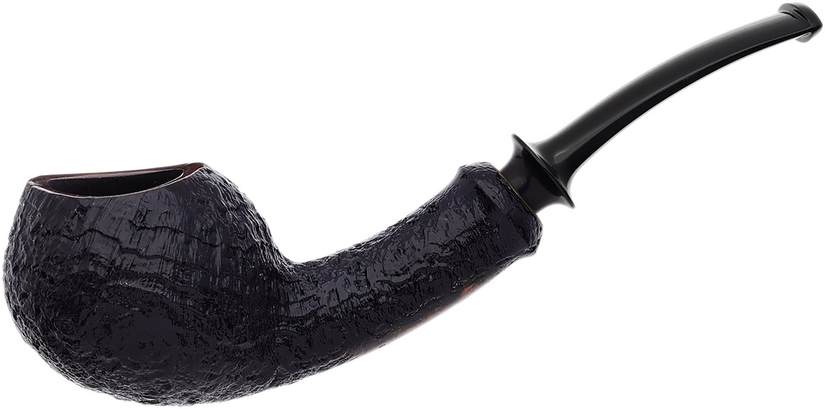 GH Zhang Dark Sandblasted Bent Apple (Ping Zhan) (09) (2025)