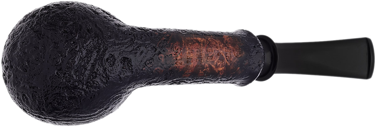 GH Zhang Dark Sandblasted Bent Apple (Ping Zhan) (09) (2025)