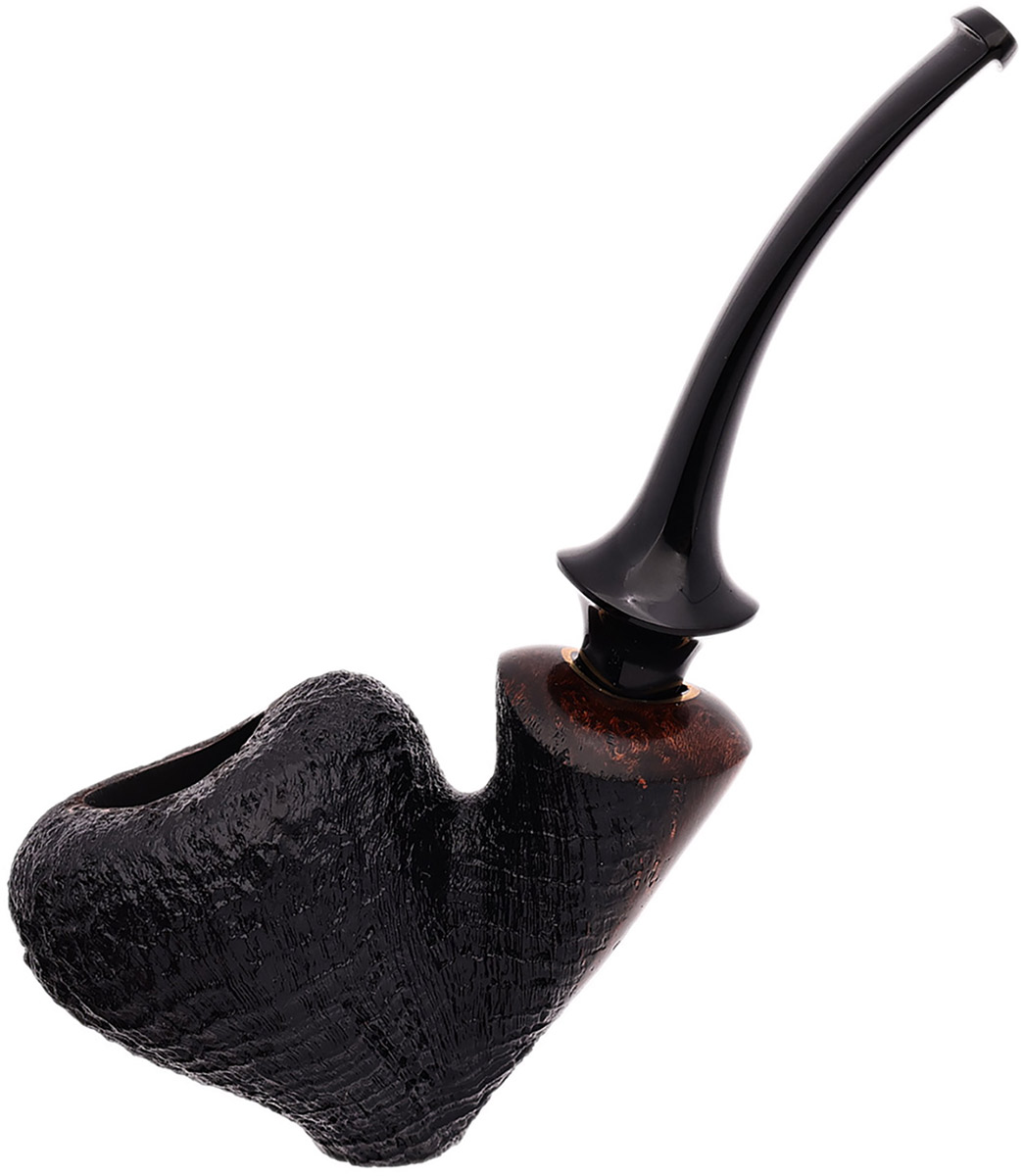 GH Zhang Dark Sandblasted Acorn Sitter (Ping Zhan) (15)