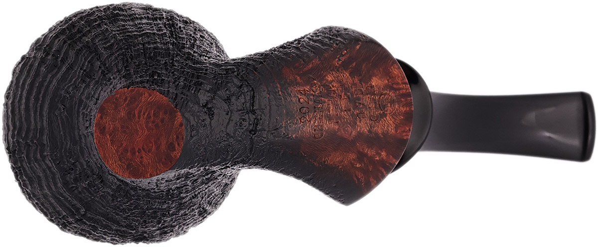 GH Zhang Dark Sandblasted Acorn Sitter (Ping Zhan) (15)