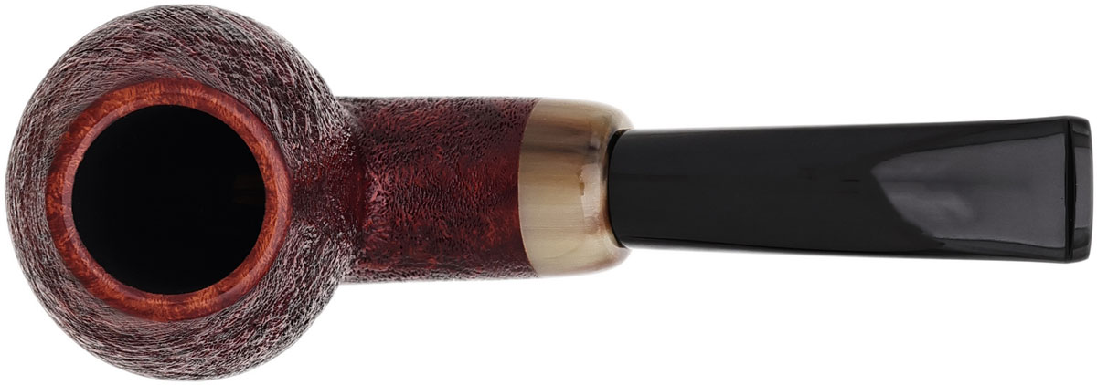 GH Zhang Dark Sandblasted Bent Brandy with Horn (Sergey Ailarov) (08)