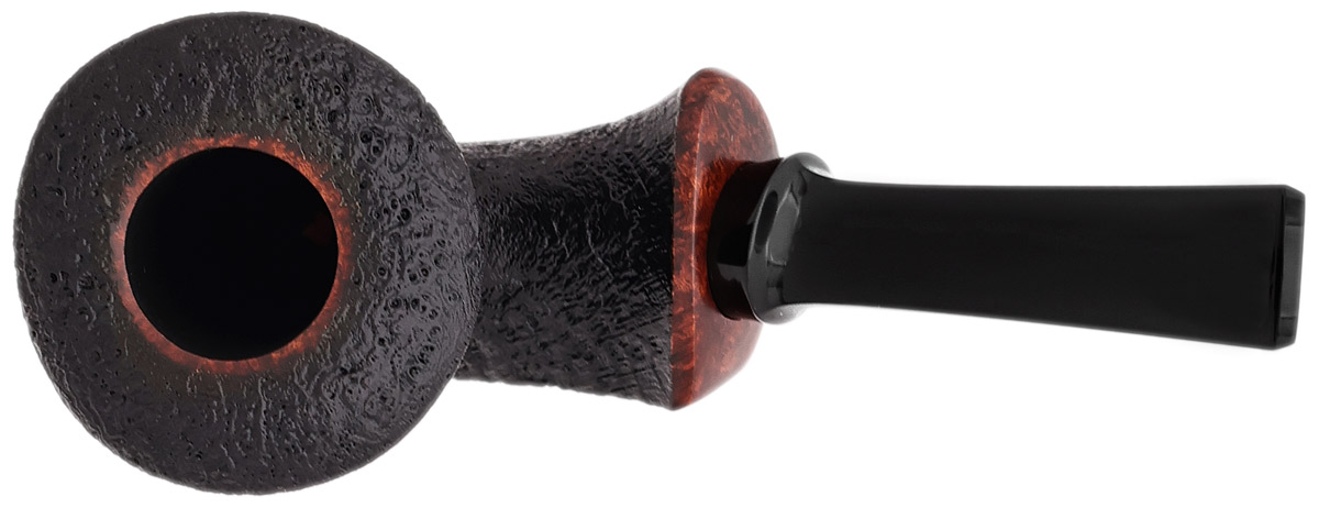 GH Zhang Dark Sandblasted Bent Dublin Sitter (Jared Coles) (01)