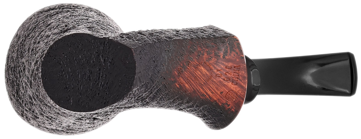 GH Zhang Dark Sandblasted Bent Dublin Sitter (Jared Coles) (01)