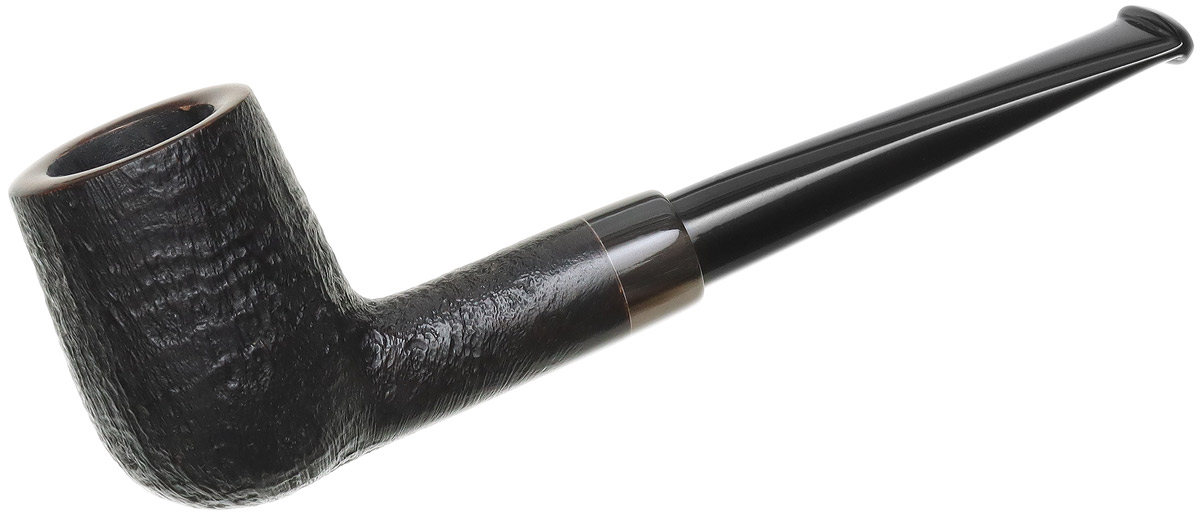 Bruno Nuttens Handmade Sandblasted Billiard with Horn