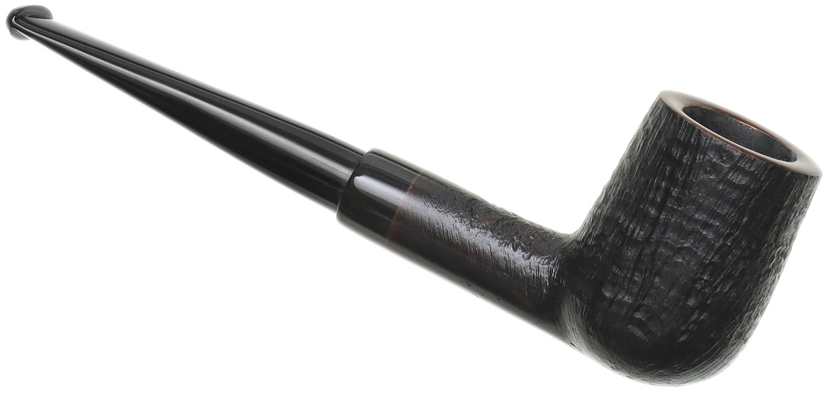 Bruno Nuttens Handmade Sandblasted Billiard with Horn