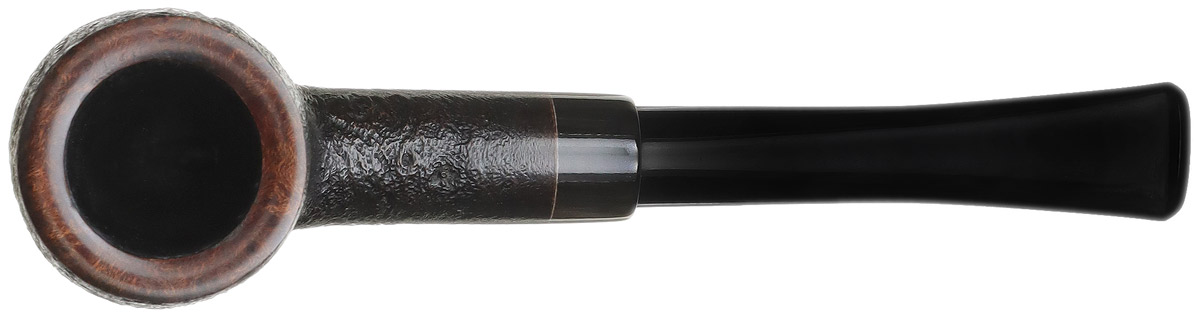 Bruno Nuttens Handmade Sandblasted Billiard with Horn