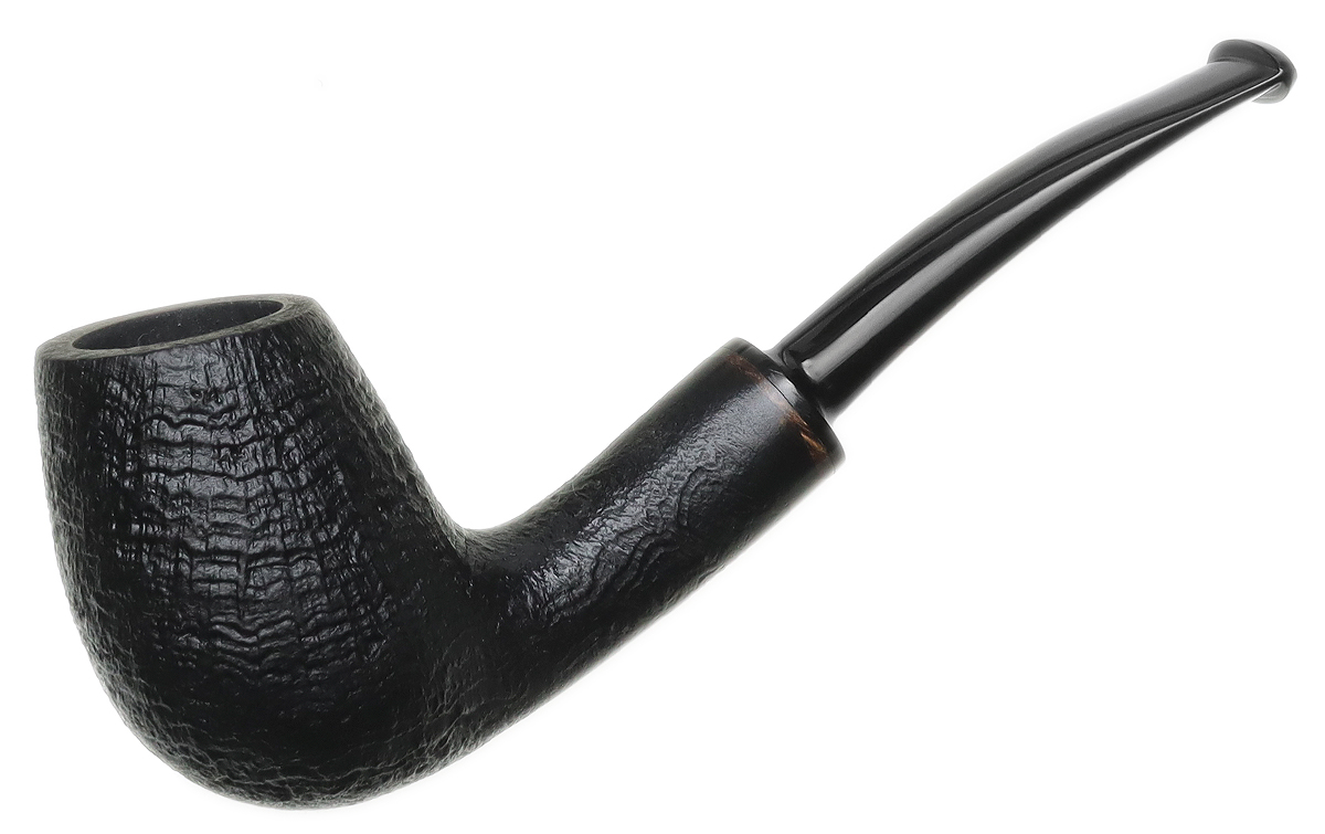 Bruno Nuttens Handmade Sandblasted Bent Billiard