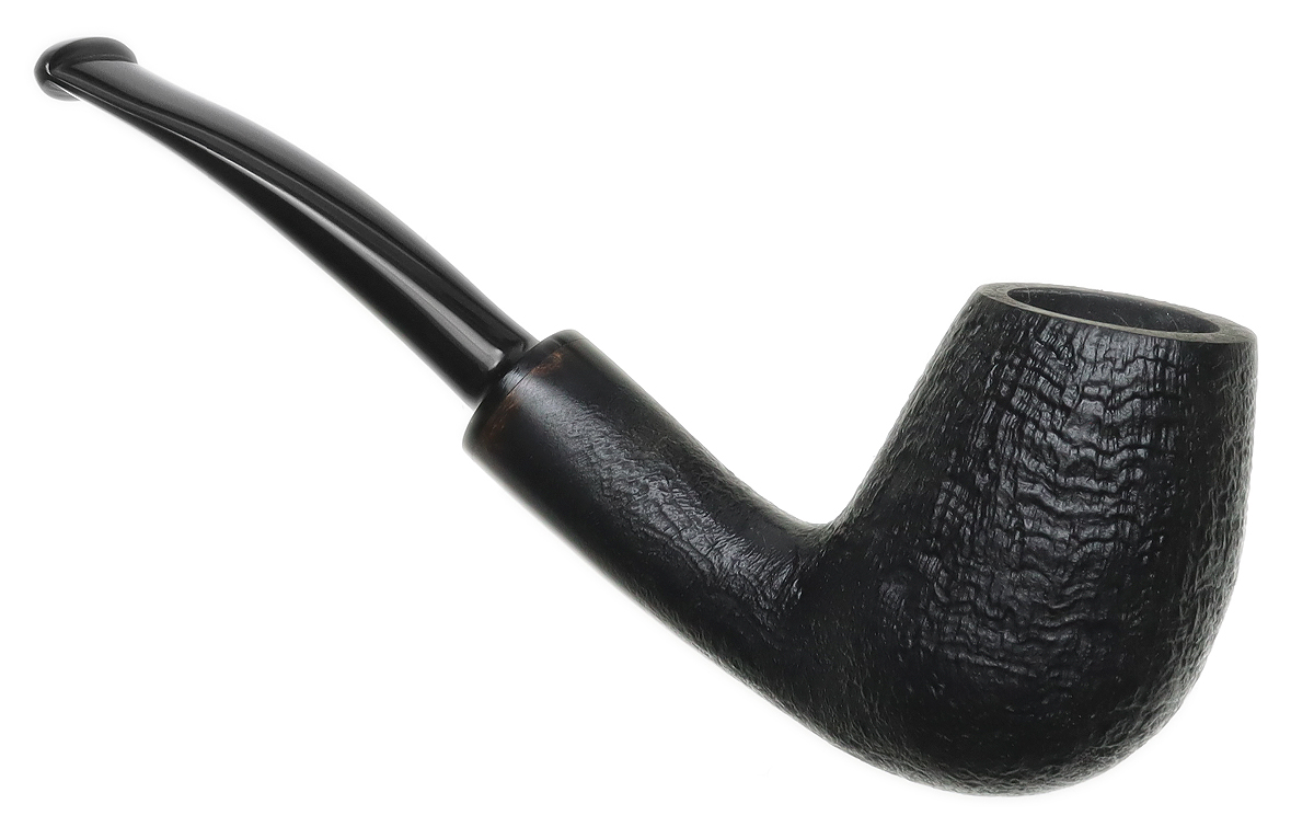 Bruno Nuttens Handmade Sandblasted Bent Billiard